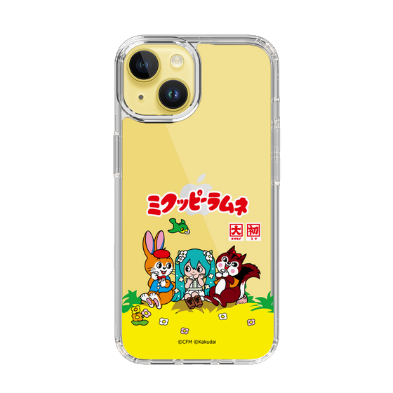 スリムプロテクションケース［ 初音ミク×クッピーラムネ - パッケージ - クリア ］