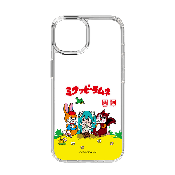 スリムプロテクションケース［ 初音ミク×クッピーラムネ - パッケージ - クリア ］