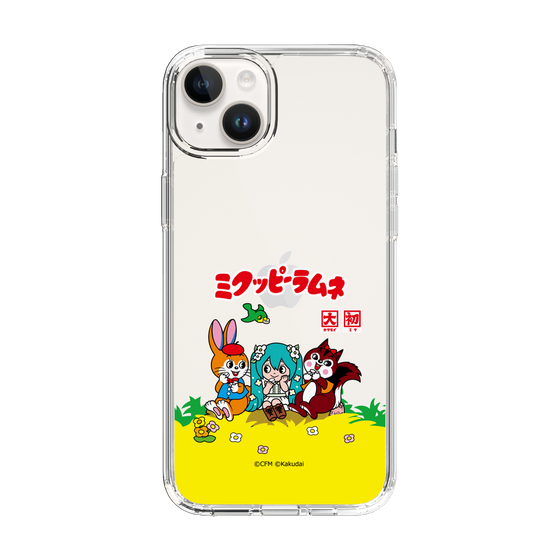 スリムプロテクションケース［ 初音ミク×クッピーラムネ - パッケージ - クリア ］