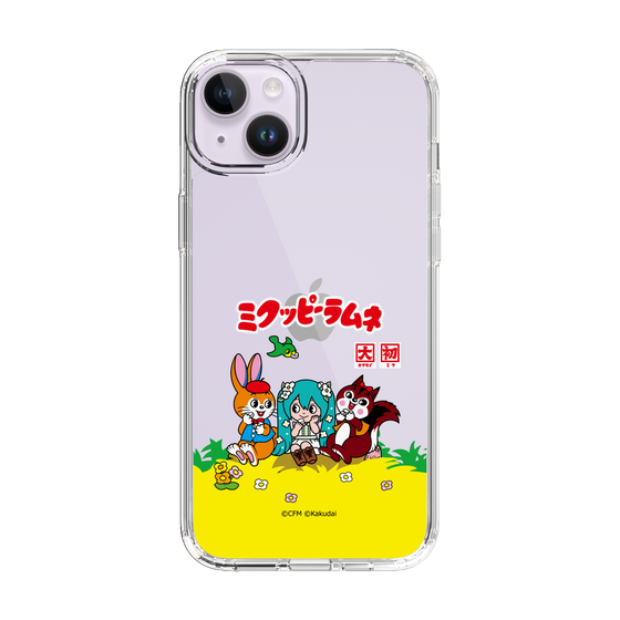 スリムプロテクションケース［ 初音ミク×クッピーラムネ - パッケージ - クリア ］