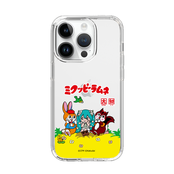 スリムプロテクションケース［ 初音ミク×クッピーラムネ - パッケージ - クリア ］