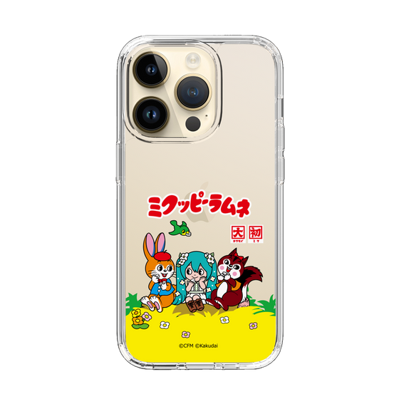 スリムプロテクションケース［ 初音ミク×クッピーラムネ - パッケージ - クリア ］