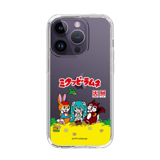 スリムプロテクションケース［ 初音ミク×クッピーラムネ - パッケージ - クリア ］