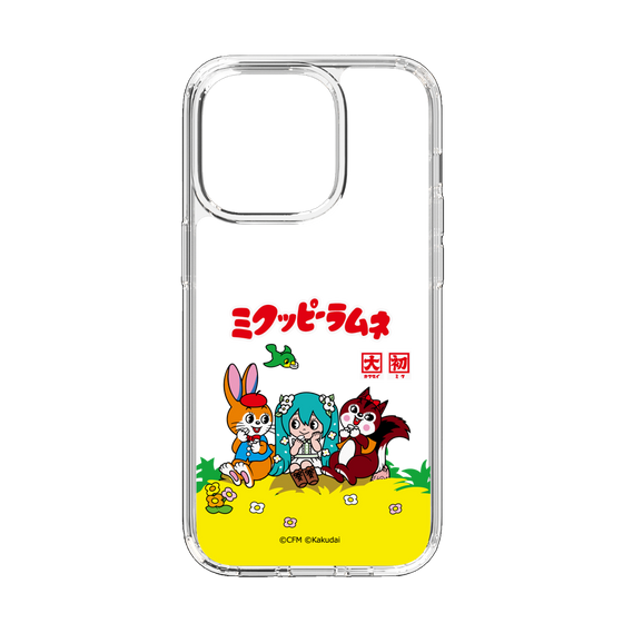 スリムプロテクションケース［ 初音ミク×クッピーラムネ - パッケージ - クリア ］