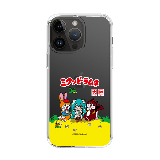 スリムプロテクションケース［ 初音ミク×クッピーラムネ - パッケージ - クリア ］