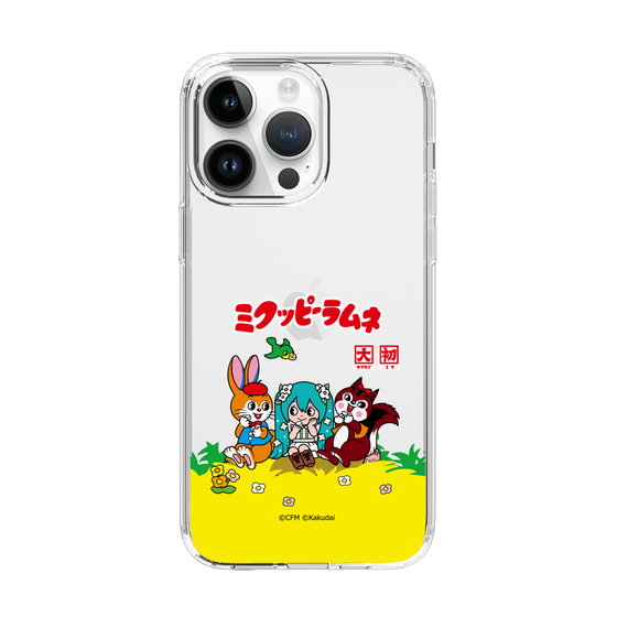 スリムプロテクションケース［ 初音ミク×クッピーラムネ - パッケージ - クリア ］