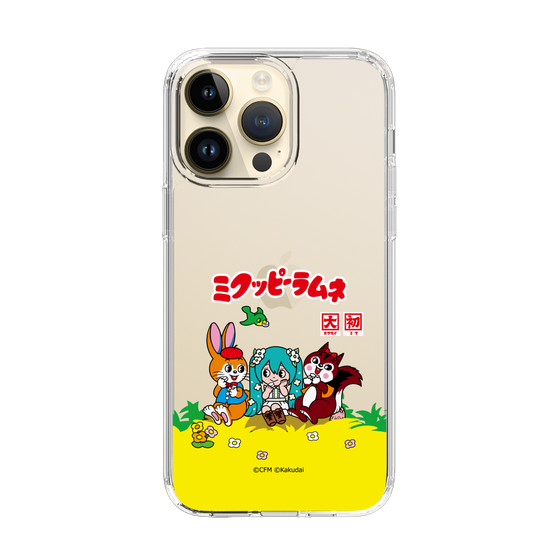 スリムプロテクションケース［ 初音ミク×クッピーラムネ - パッケージ - クリア ］