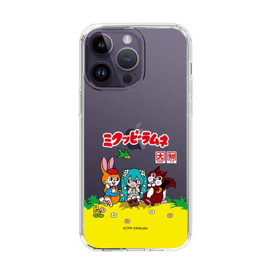 スリムプロテクションケース［ 初音ミク×クッピーラムネ - パッケージ - クリア ］