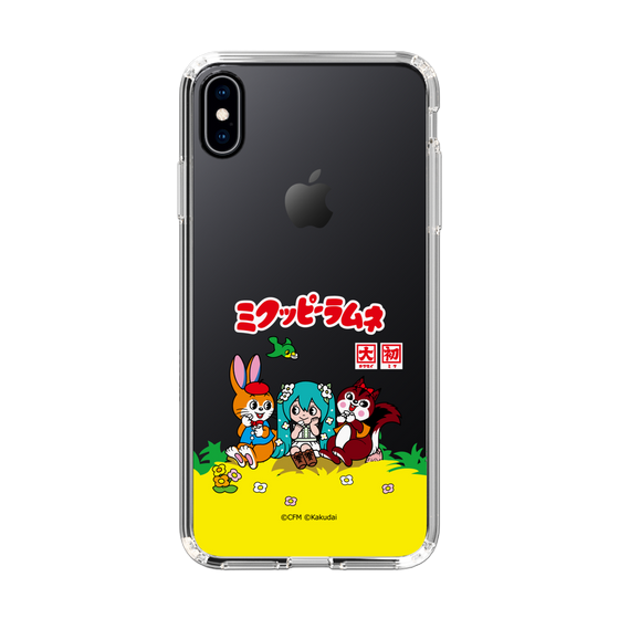 スリムプロテクションケース［ 初音ミク×クッピーラムネ - パッケージ - クリア ］