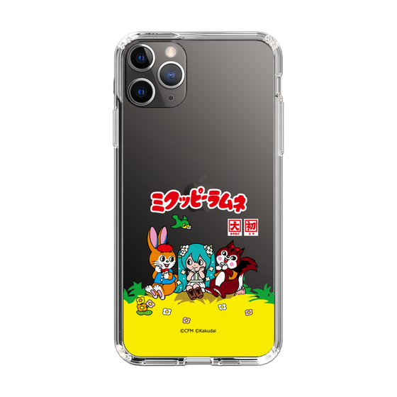 スリムプロテクションケース［ 初音ミク×クッピーラムネ - パッケージ - クリア ］