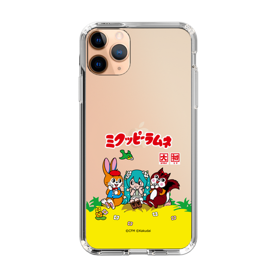 スリムプロテクションケース［ 初音ミク×クッピーラムネ - パッケージ - クリア ］