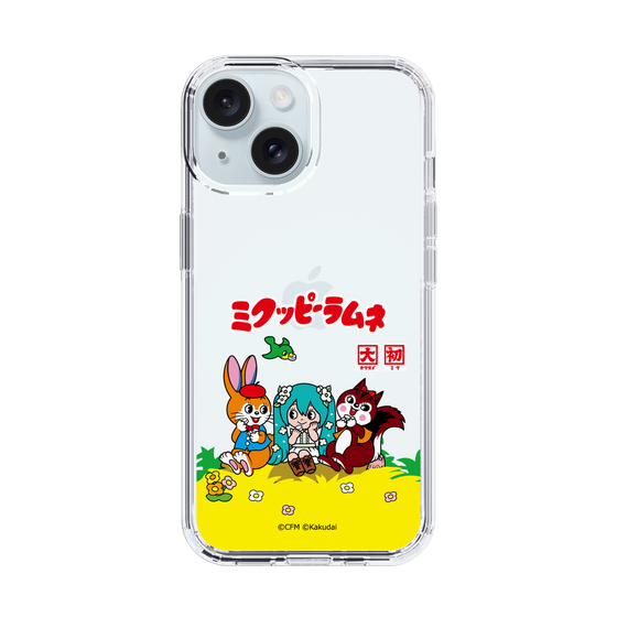 スリムプロテクションケース［ 初音ミク×クッピーラムネ - パッケージ - クリア ］