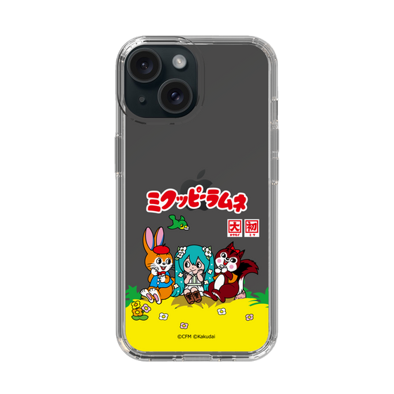 スリムプロテクションケース［ 初音ミク×クッピーラムネ - パッケージ - クリア ］