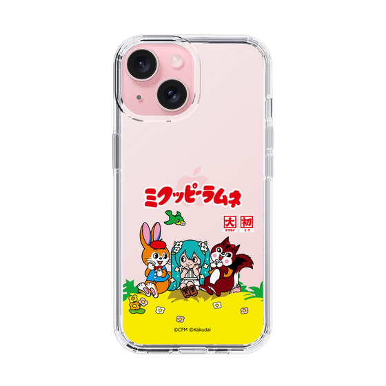 スリムプロテクションケース［ 初音ミク×クッピーラムネ - パッケージ - クリア ］