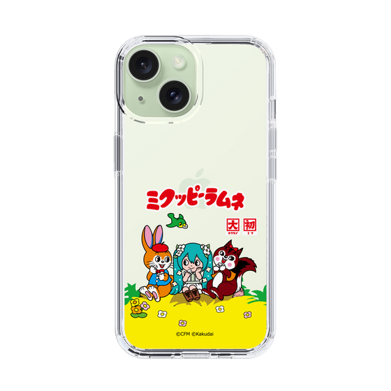 スリムプロテクションケース［ 初音ミク×クッピーラムネ - パッケージ - クリア ］