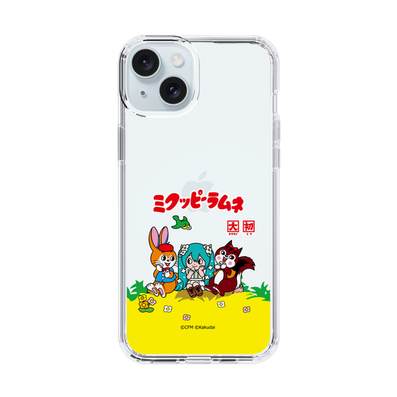 スリムプロテクションケース［ 初音ミク×クッピーラムネ - パッケージ - クリア ］