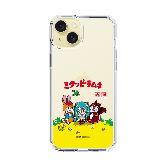 スリムプロテクションケース［ 初音ミク×クッピーラムネ - パッケージ - クリア ］