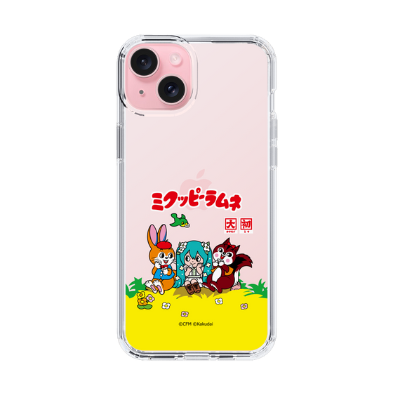 スリムプロテクションケース［ 初音ミク×クッピーラムネ - パッケージ - クリア ］