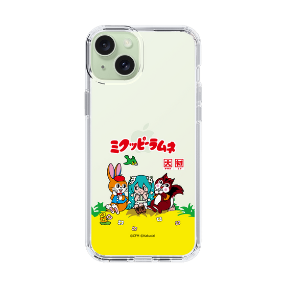 スリムプロテクションケース［ 初音ミク×クッピーラムネ - パッケージ - クリア ］