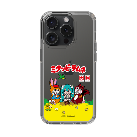 スリムプロテクションケース［ 初音ミク×クッピーラムネ - パッケージ - クリア ］