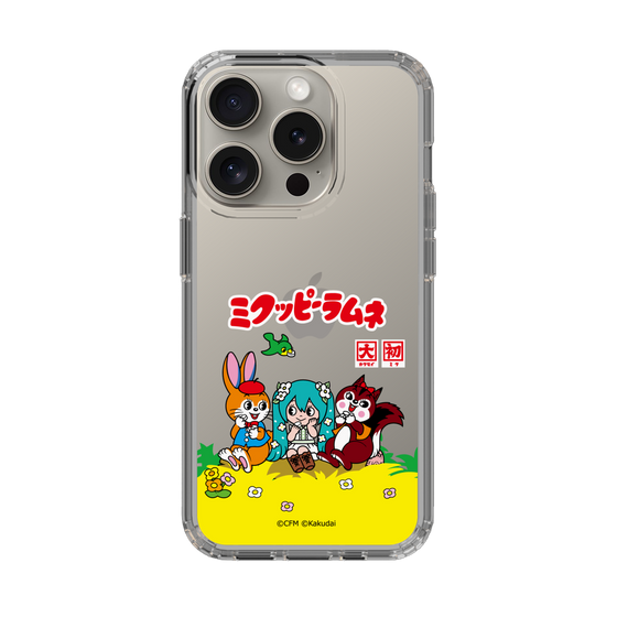 スリムプロテクションケース［ 初音ミク×クッピーラムネ - パッケージ - クリア ］