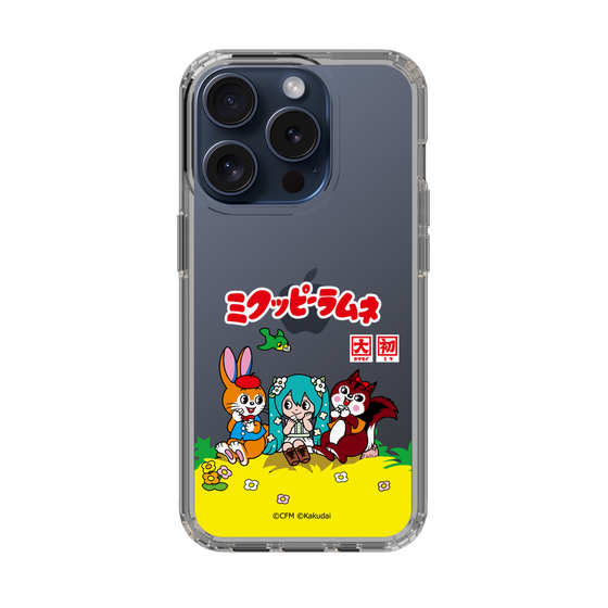 スリムプロテクションケース［ 初音ミク×クッピーラムネ - パッケージ - クリア ］