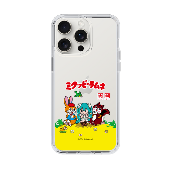 スリムプロテクションケース［ 初音ミク×クッピーラムネ - パッケージ - クリア ］