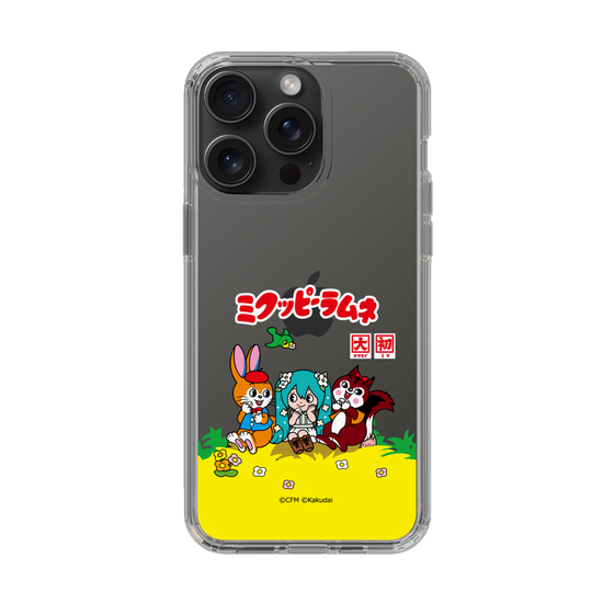 スリムプロテクションケース［ 初音ミク×クッピーラムネ - パッケージ - クリア ］