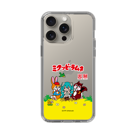 スリムプロテクションケース［ 初音ミク×クッピーラムネ - パッケージ - クリア ］