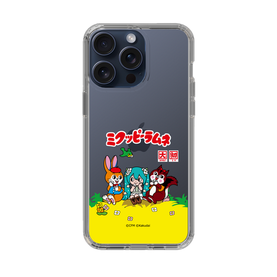 スリムプロテクションケース［ 初音ミク×クッピーラムネ - パッケージ - クリア ］