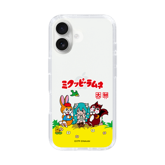 スリムプロテクションケース［ 初音ミク×クッピーラムネ - パッケージ - クリア ］