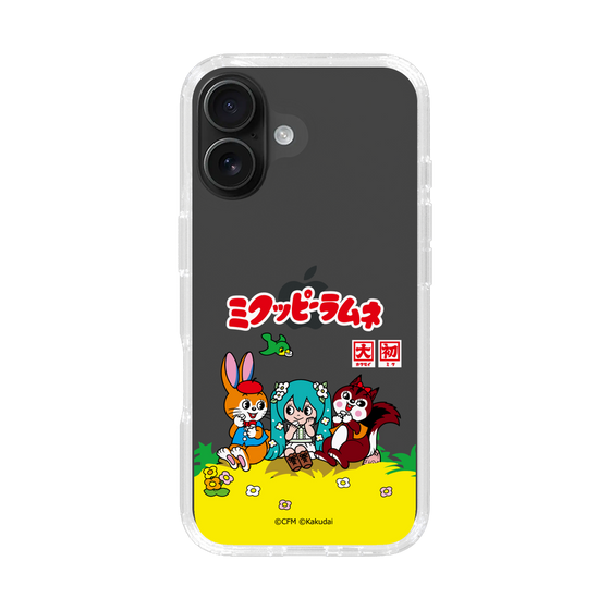 スリムプロテクションケース［ 初音ミク×クッピーラムネ - パッケージ - クリア ］