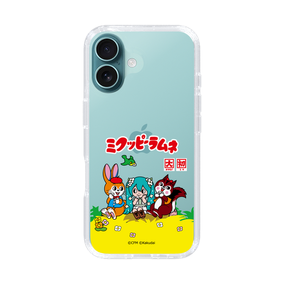 スリムプロテクションケース［ 初音ミク×クッピーラムネ - パッケージ - クリア ］