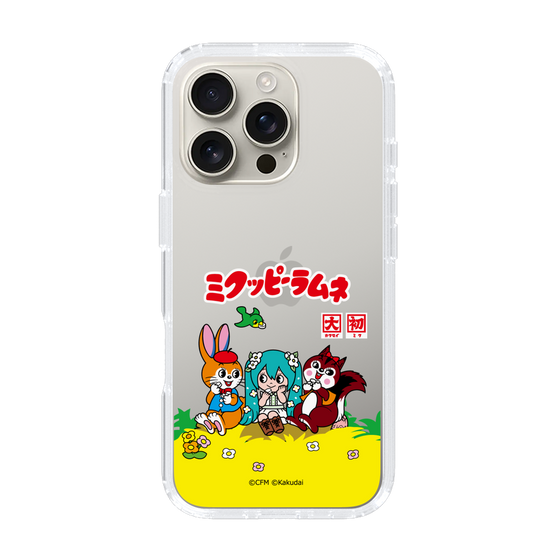 スリムプロテクションケース［ 初音ミク×クッピーラムネ - パッケージ - クリア ］