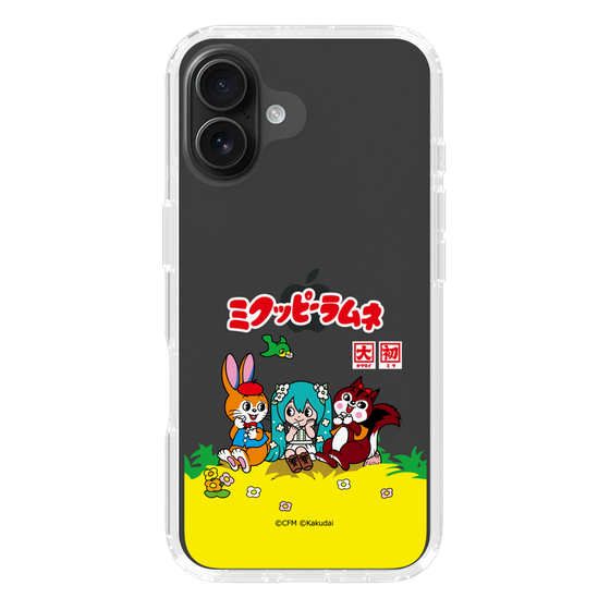 スリムプロテクションケース［ 初音ミク×クッピーラムネ - パッケージ - クリア ］