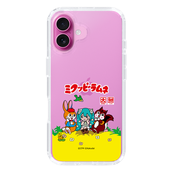 スリムプロテクションケース［ 初音ミク×クッピーラムネ - パッケージ - クリア ］