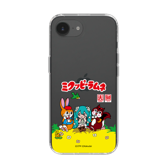 スリムプロテクションケース［ 初音ミク×クッピーラムネ - パッケージ - クリア ］