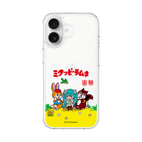 スリムプロテクションケース［ 初音ミク×クッピーラムネ - パッケージ - クリア ］
