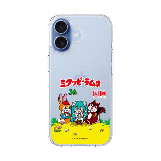 スリムプロテクションケース［ 初音ミク×クッピーラムネ - パッケージ - クリア ］