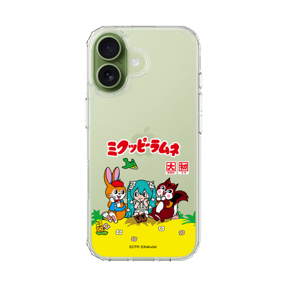 スリムプロテクションケース［ 初音ミク×クッピーラムネ - パッケージ - クリア ］