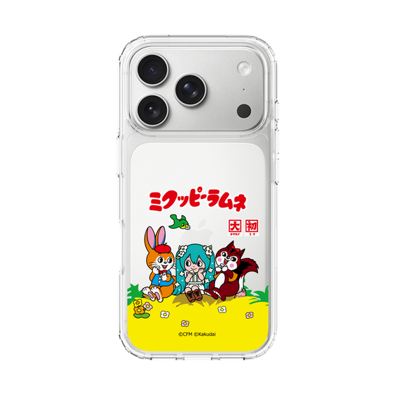 スリムプロテクションケース［ 初音ミク×クッピーラムネ - パッケージ - クリア ］