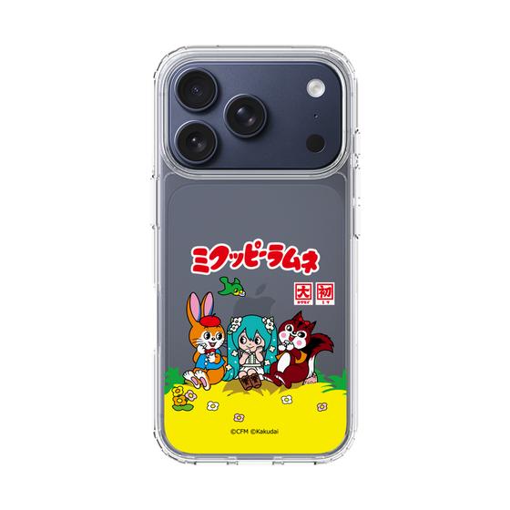 スリムプロテクションケース［ 初音ミク×クッピーラムネ - パッケージ - クリア ］
