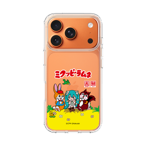 スリムプロテクションケース［ 初音ミク×クッピーラムネ - パッケージ - クリア ］