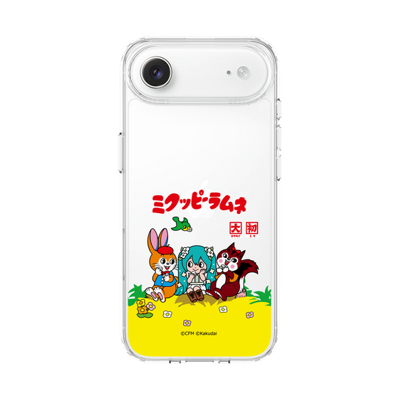 スリムプロテクションケース［ 初音ミク×クッピーラムネ - パッケージ - クリア ］