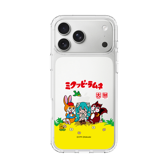 スリムプロテクションケース［ 初音ミク×クッピーラムネ - パッケージ - クリア ］