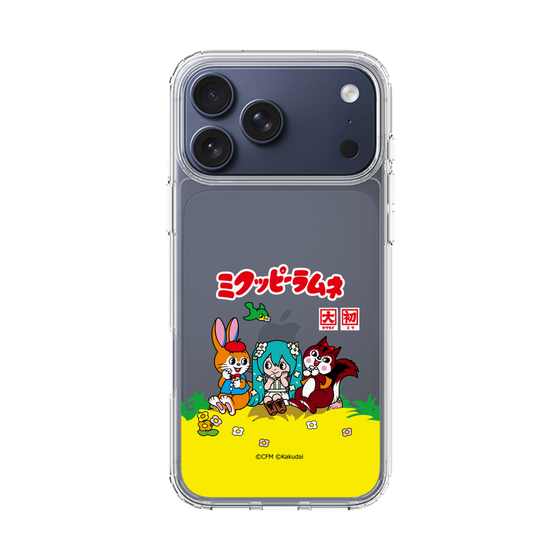 スリムプロテクションケース［ 初音ミク×クッピーラムネ - パッケージ - クリア ］