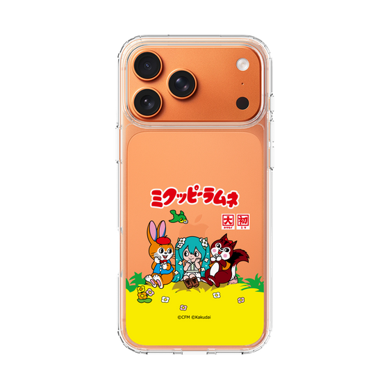 スリムプロテクションケース［ 初音ミク×クッピーラムネ - パッケージ - クリア ］