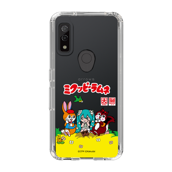 スリムプロテクションケース［ 初音ミク×クッピーラムネ - パッケージ - クリア ］