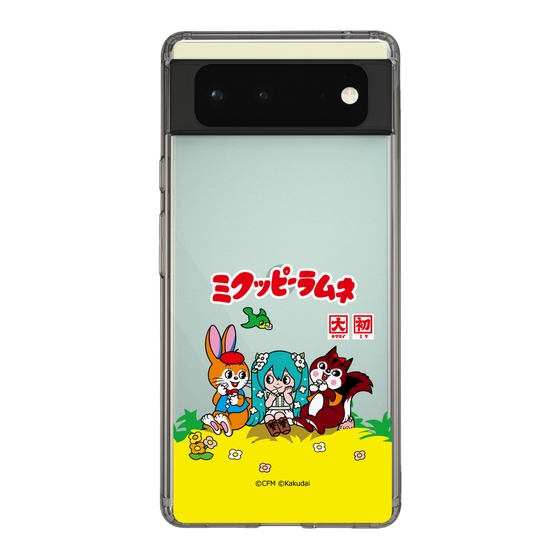 スリムプロテクションケース［ 初音ミク×クッピーラムネ - パッケージ - クリア ］