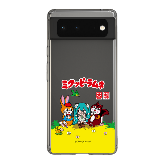 スリムプロテクションケース［ 初音ミク×クッピーラムネ - パッケージ - クリア ］